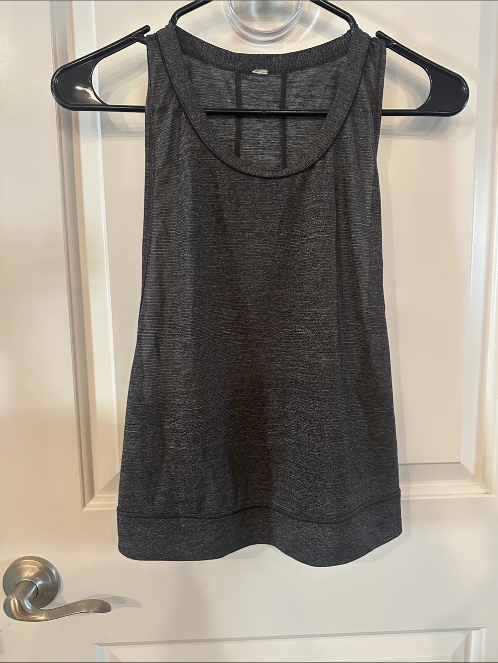 lululemon athletica Dark Gray Racerback Tank